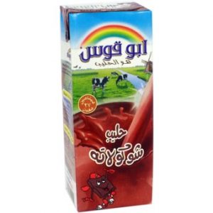 حليب ابو قوس شوكولاته 185مل