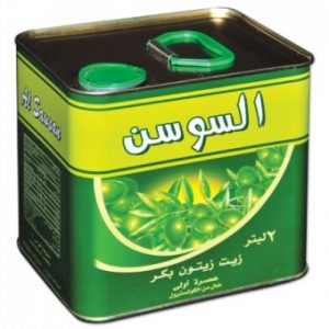 زيت زيتون السوسن بكر علب 2لتر