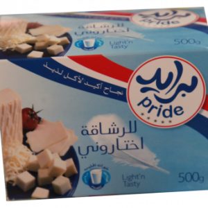 جبن برايد شيدر بلوك قليل الدسم 500جرام