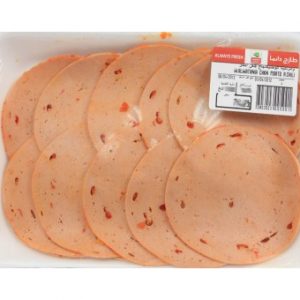 مرتديلا الوطنيةدجاج فلفل احمر