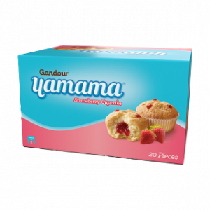 يمامة كب كيك الفراولة