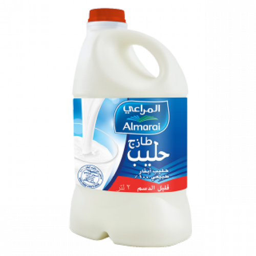 حليب طازج قليل الدسم – 2 لتر