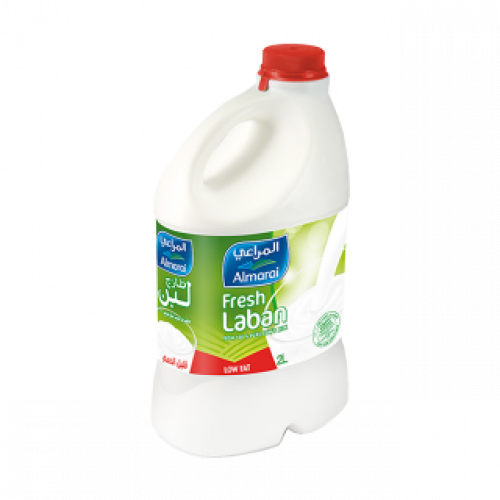 لبن طازج قليل الدسم مدعم – 2 لتر
