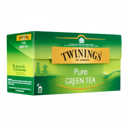 أكياس شاي أخضر نقي – 25 حبة