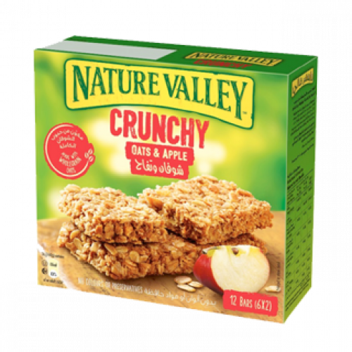 لوح مقرمش بالشوفان و التفاح – 16× 42 غرام