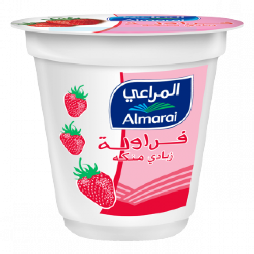 زبادي بنكهة الفراولة – 100 غرام