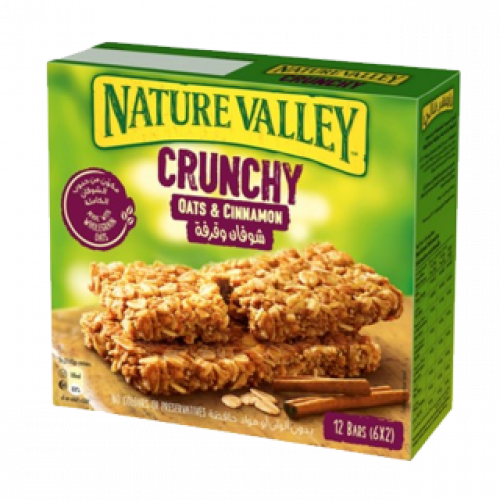 لوح مقرمش بالشوفان و القرفة – 6 × 42 غرام