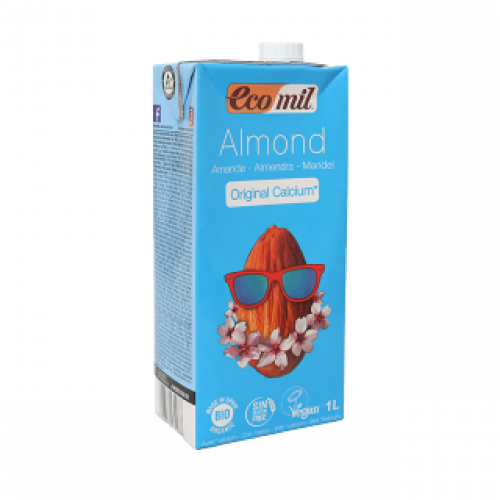 حليب اللوز العضوي غني بالكالسيوم – 1 لتر