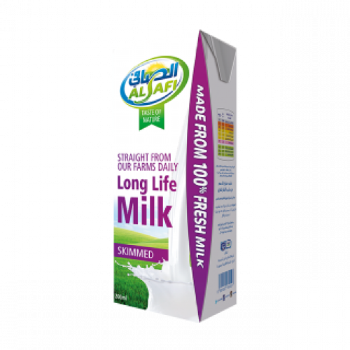 حليب طويل الاجل رشاقه منزوع الدسم – 18×200 مل