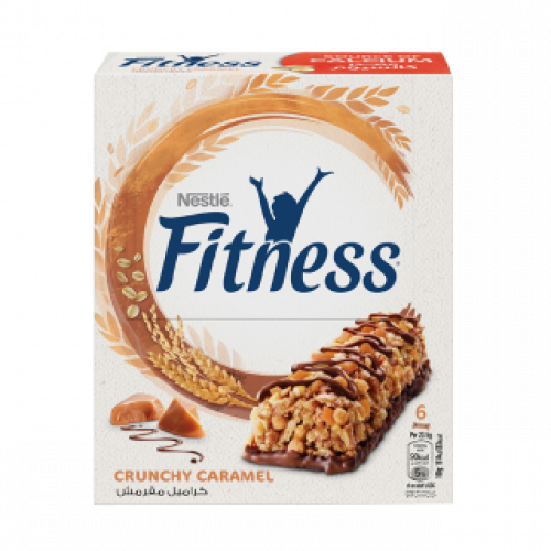 لوح فتنس بالكراميل المقرمش – 32×6 غرام