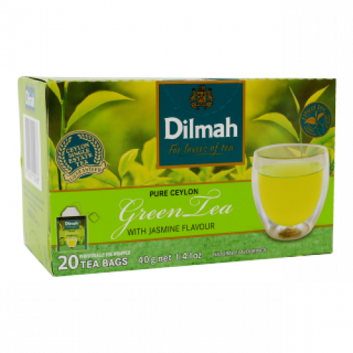 شاي أخضر بنكهة الياسمين – 40 غرام