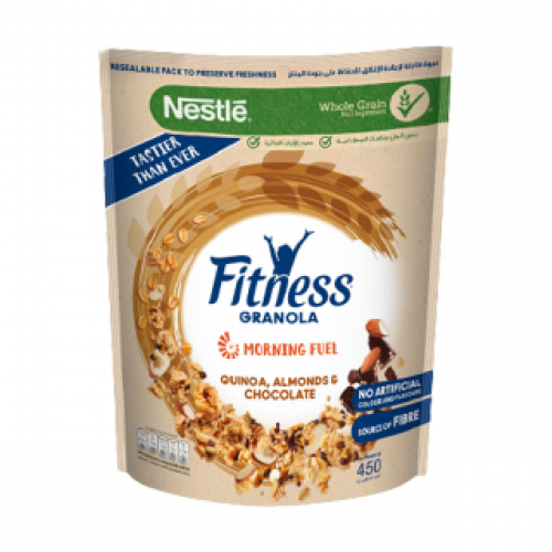 حبوب إفطار غرانولا وكينوا بالشوكولاتة – 450 غرام