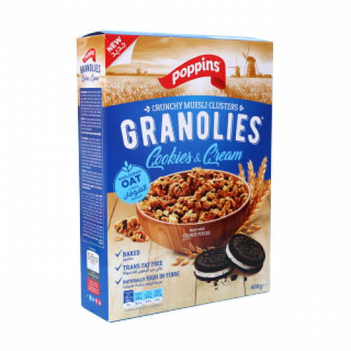 غرانوليز كوكيز و كريمة – 400 غرام