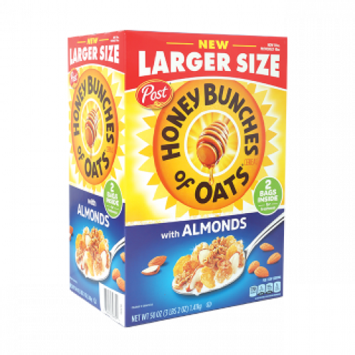 حبوب شوفان بالعسل مع اللوز – 50 أونص