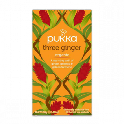 شاي عضوي بالزنجبيل – 20×1.8 غرام