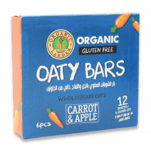 بار شوفان عضوي تفاح وجزر – 20 غرام