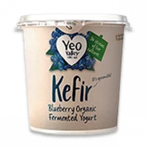 زبادي طبيعي عضوي بالتوت – 350 غرام